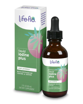 Life-flo Liquid Iodine Plus with Potassium Iodide & Iodine Unflavored 59ml
