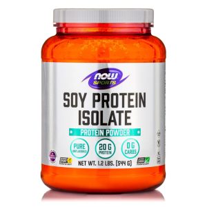 Now Foods Soy Protein Isolate Unflavored 544 gr